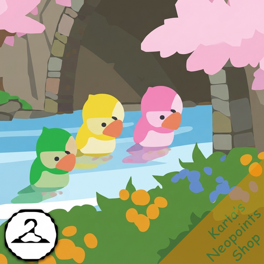 Mallard Spring Bridge Background