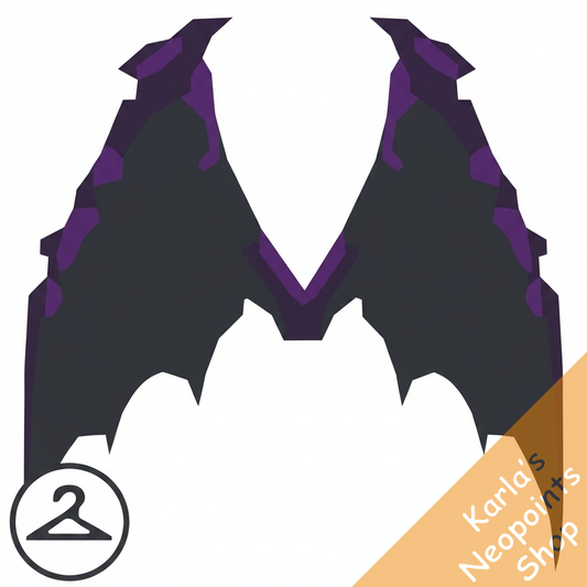 Purple Warlock Battle Wings