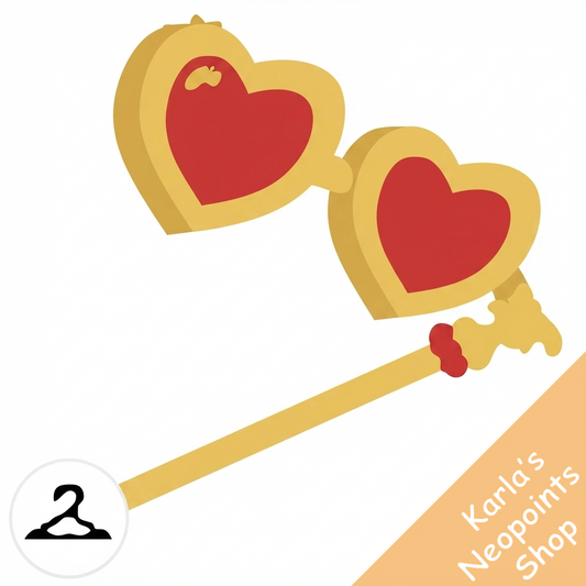 Heart Shaped Magnifying Glasses