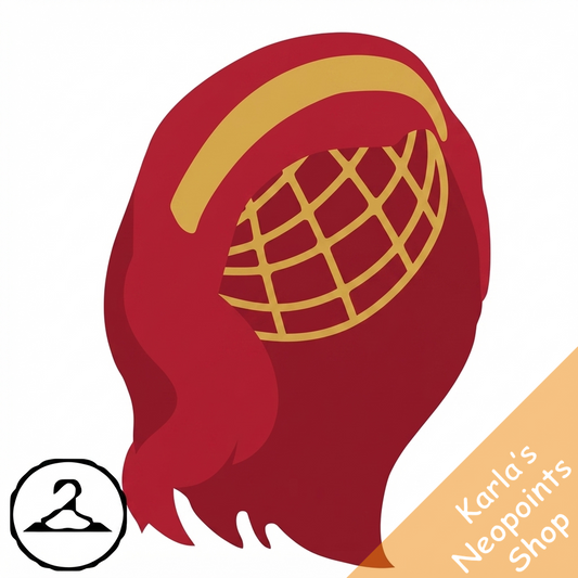 Red Ribbon Wig