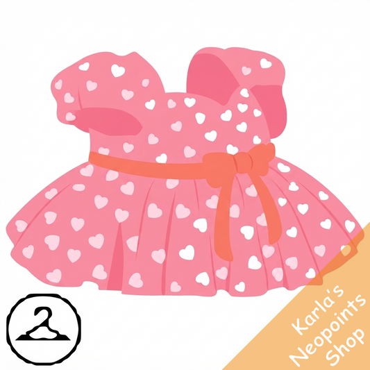 Maraquan Lots of Love Valentine Gown