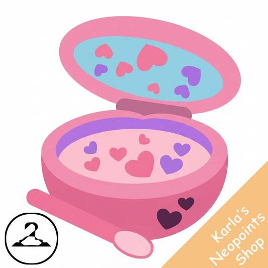Maraquan Heart Eyes Makeup
