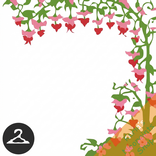 Flower Heart Vine Tree
