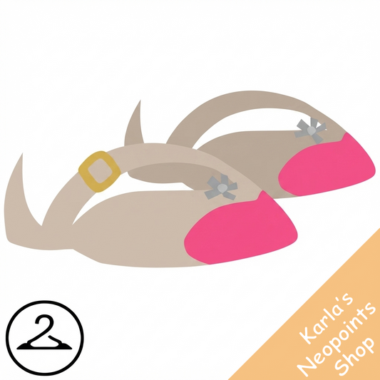 Heart Tipped Shoes