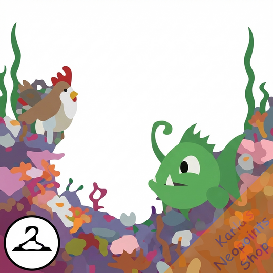 Underwater Flowerbed Foreground