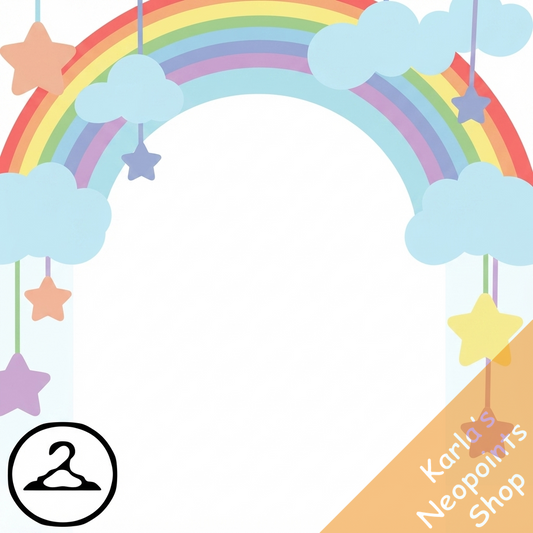 Starry Rainbow Garland