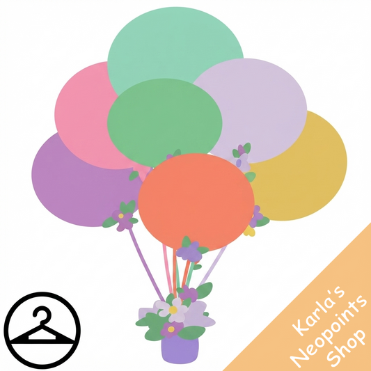 Flower Vase Balloon Bouquet
