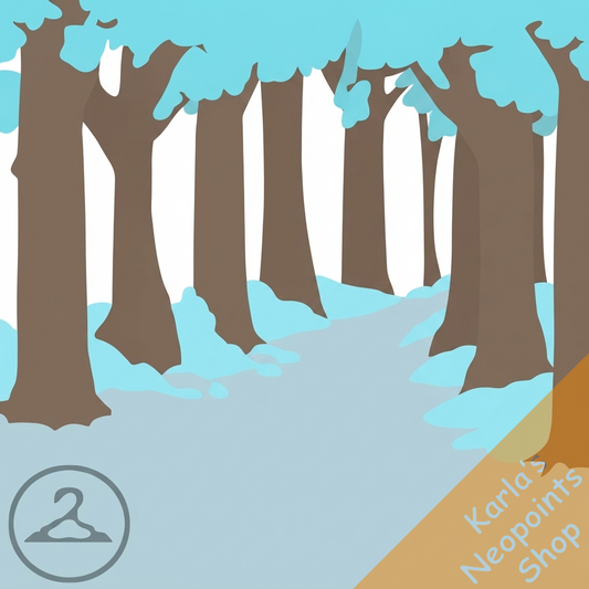 Frozen Glade Background