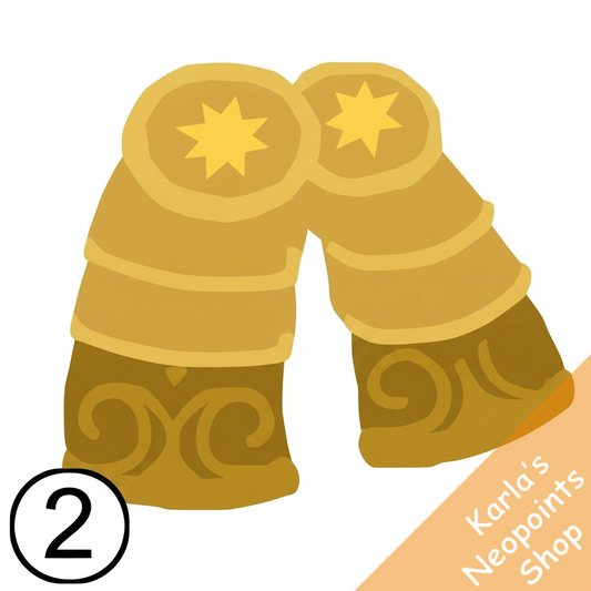 Gold Plated Bracers