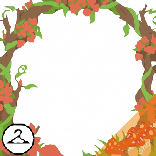 Mushroom and Flower Arch