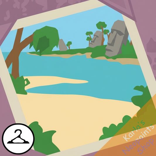 Mystery Island Vacation Background