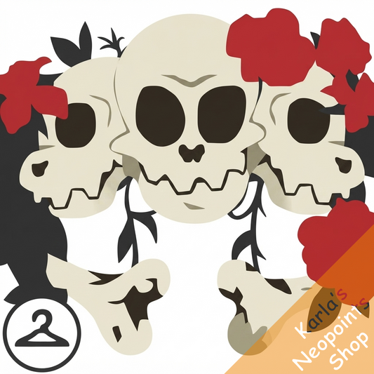 Gothic Skull Garland