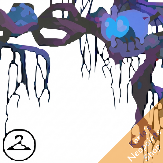 MME16-S2a: Menacing Tree Vine Garland