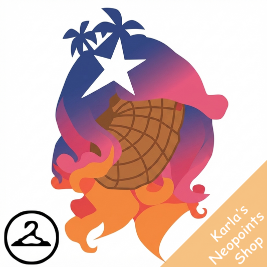 MiniMME11-S2: Tropical Eventide Wig