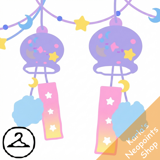 Snowbunny Galaxy Garland