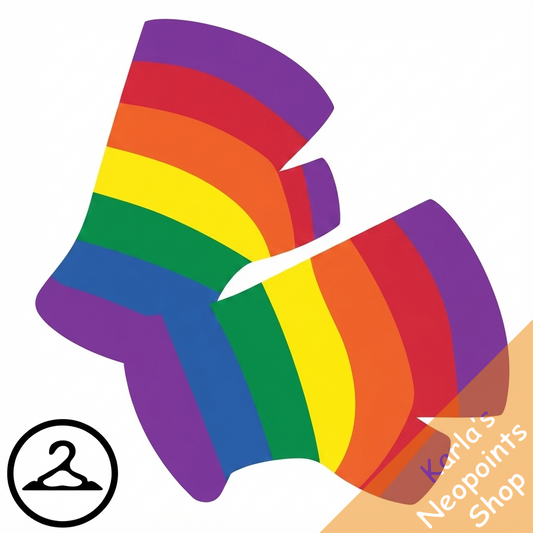 Rainbow Gloves