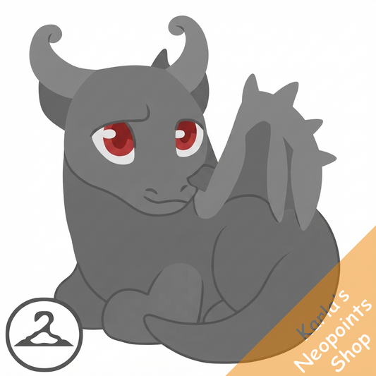 Giant Grey Ukali Petpet Wearable