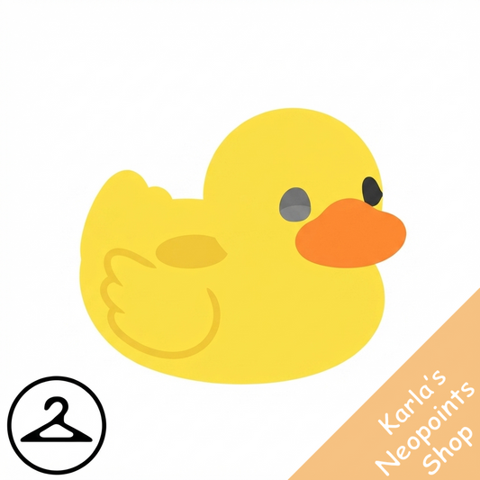 Adorable Yellow Mallard Float Ring