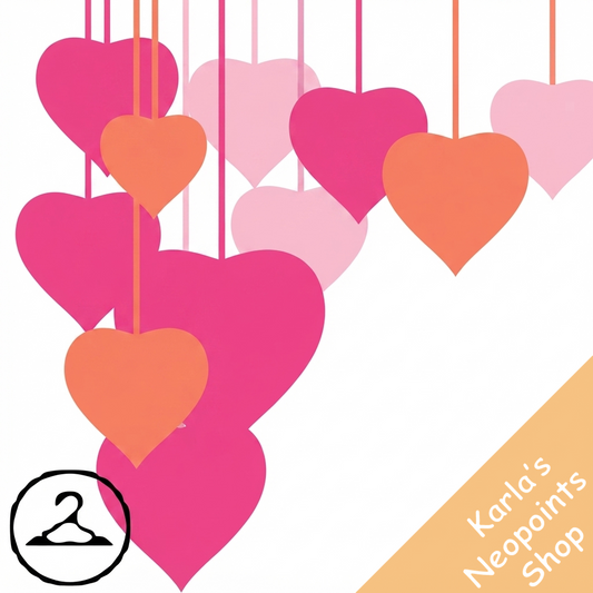 Paper Valentine Garland