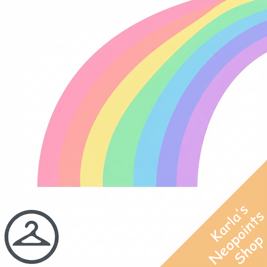 Pixel Habbo Hotel Rainbow Trinket