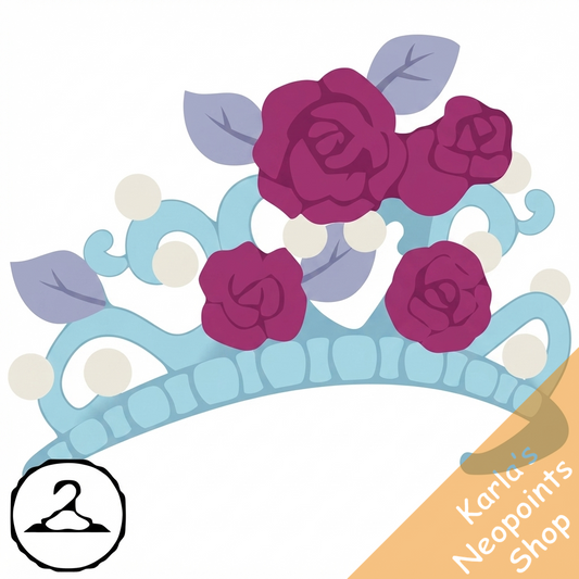 Fancy Rose Tiara