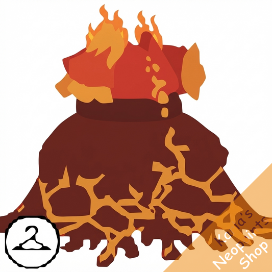 Smoking Lava Gown