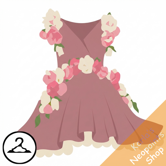 Vintage Mauve Valentine Gown