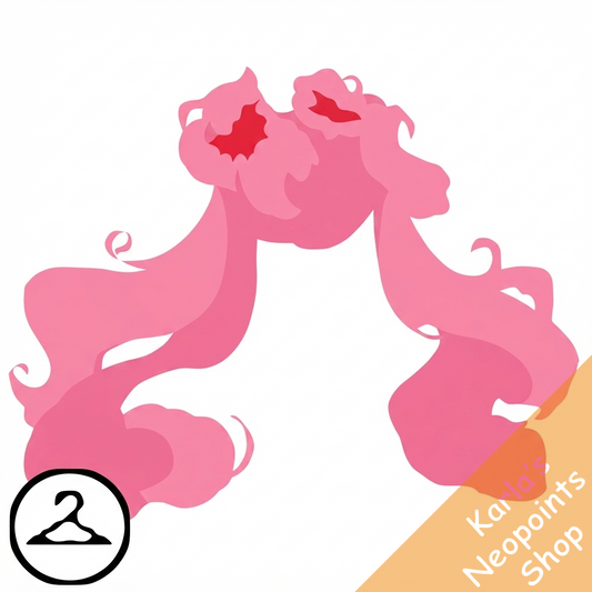 Magical Valentine Pigtails Wig