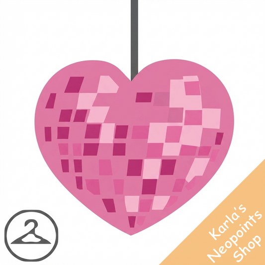 Heart Shaped Disco Ball