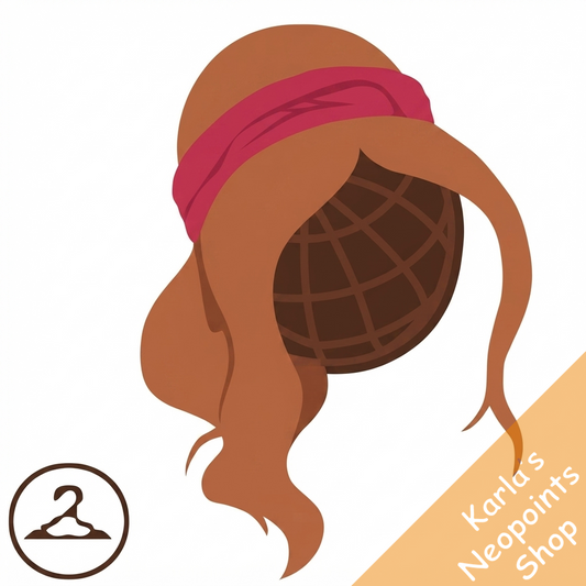 Velvet Headband and Wig