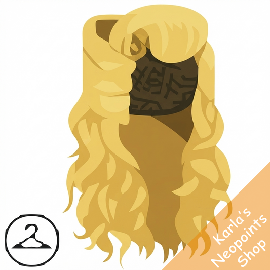 Vintage Blond Roll Wig