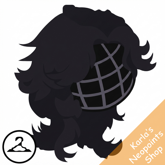 Flowy Dark Wolf Cut Wig