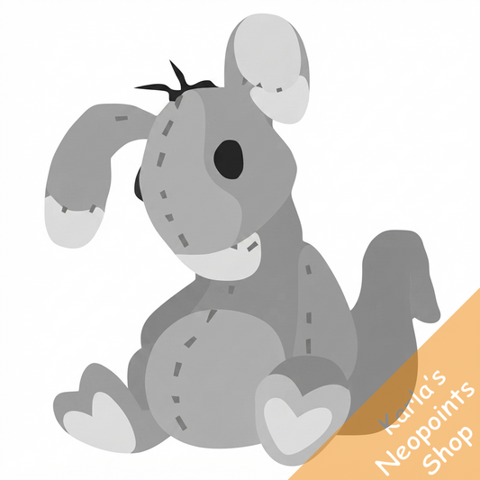 Silver Blumaroo Plushie