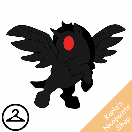 Flying Black Alabriss Petpet Companion Foreground