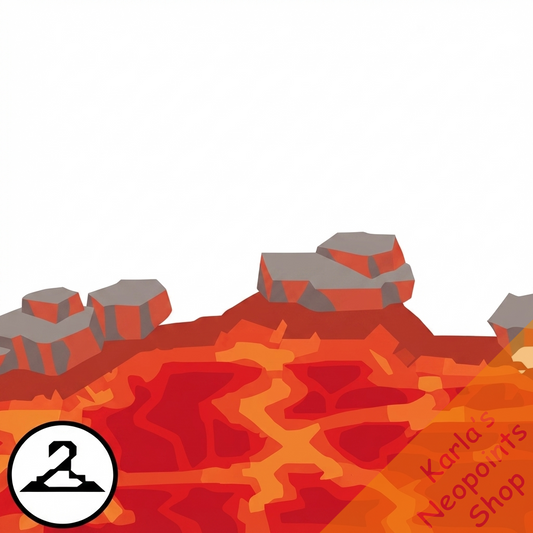 Bubbling Lava Puddle