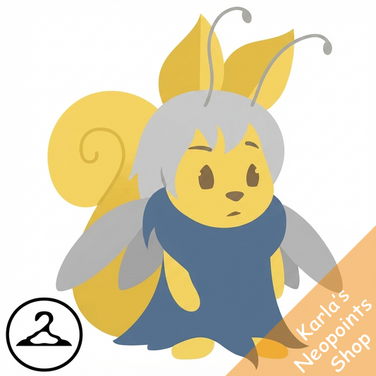 Grey Faerie Usuki Doll Wearable