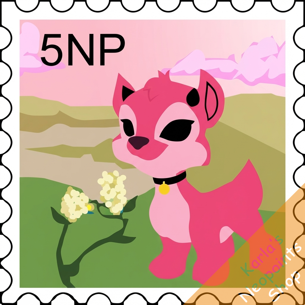 Cherry Blossom Ixi Stamp