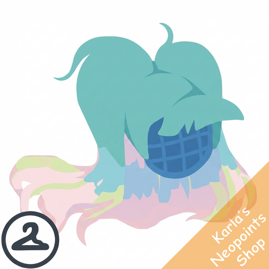 Dyeworks Opalescent: Maraquan Magical Hair Usuki Wig