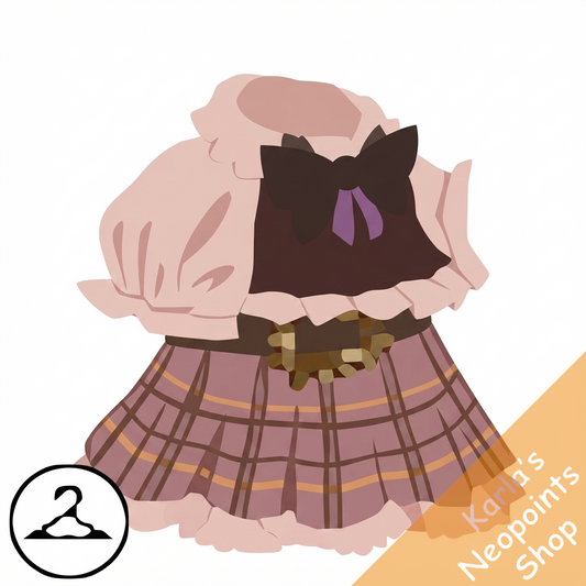 Mutant Dark Academic School Outfit