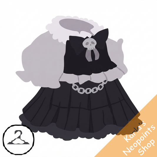 Dyework Black: Mutant Dark Academic School Outfit