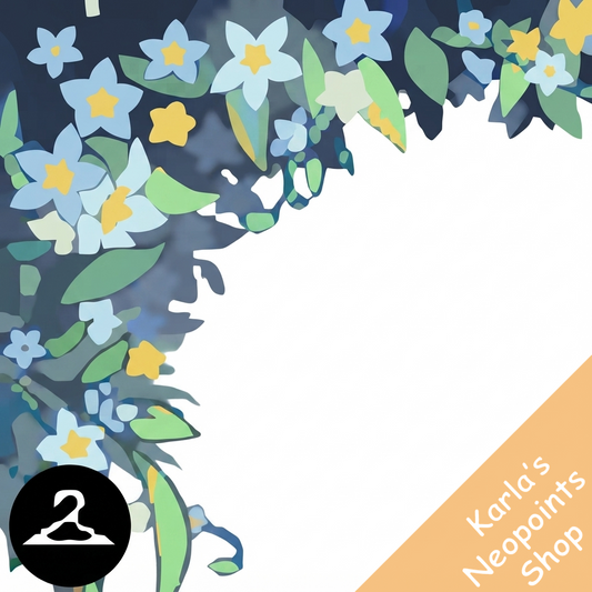 Pretty Moonflowers Trinket