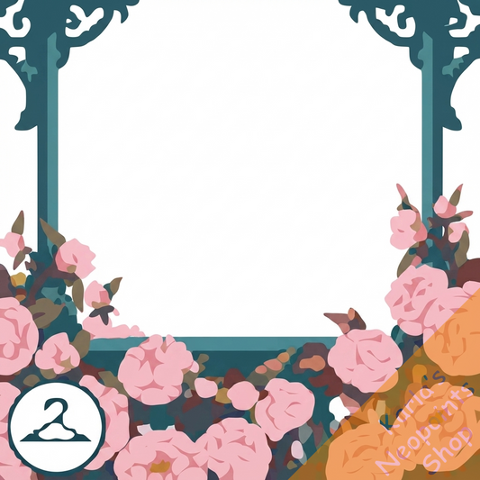 Veranda of Moonlit Peonies