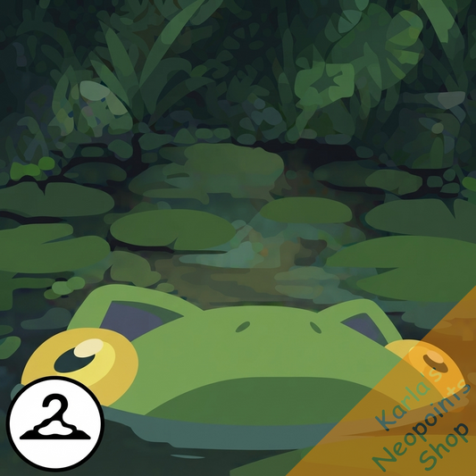 Standing on an Overgrown Greeble Petpet Background
