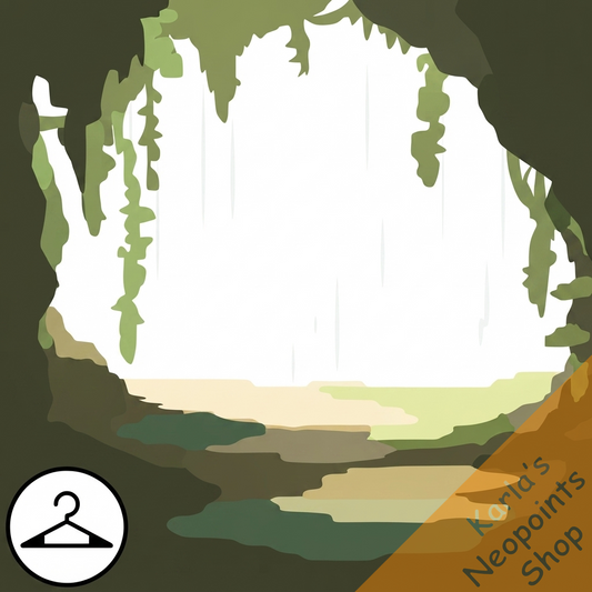 Secret Spot Behind A Waterfall Trinket