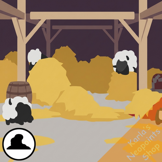 Inside a Barn Background