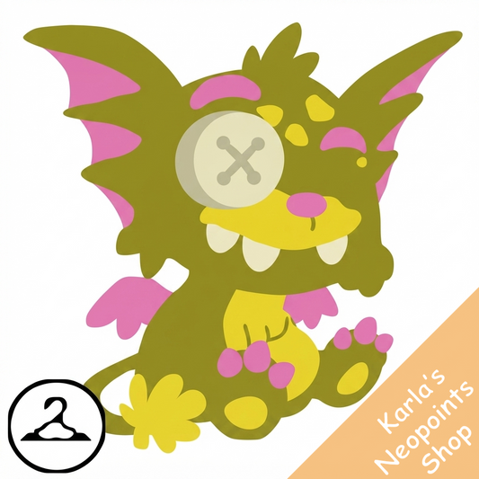 Mutant Faellie Handheld Plushie
