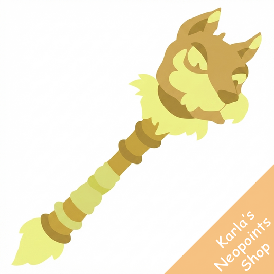 Furry Lupe Staff