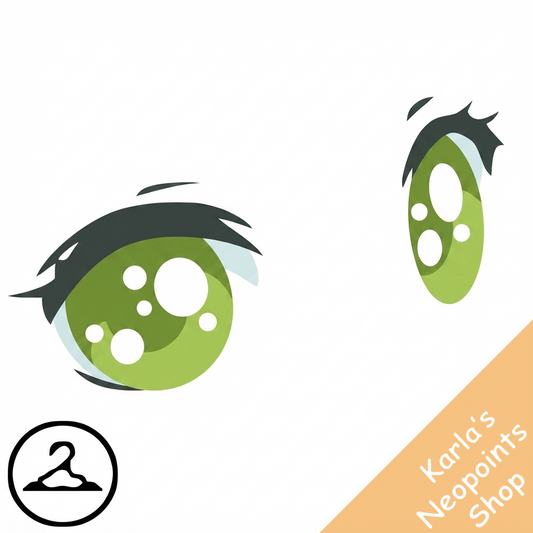 Essential Green Glitter Contacts