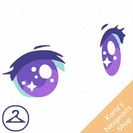 Essential Purple Glitter Contacts