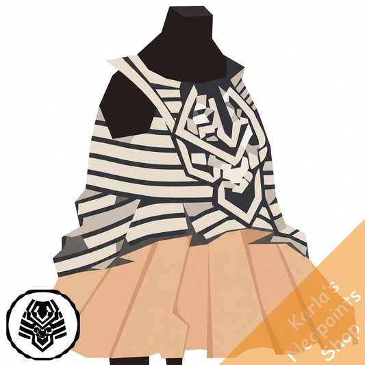 Tribal Print Gown